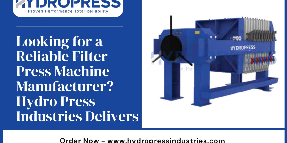 Looking for a Reliable Filter Press Machine Manufacturer? Hydro Press Industries Delivers